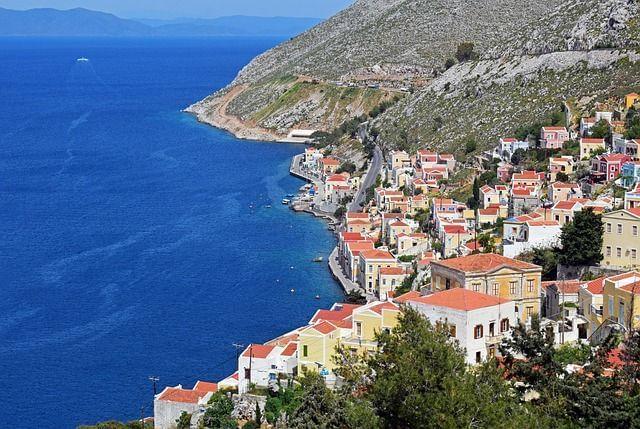 Photo of Aegean Sea and Symi's coast